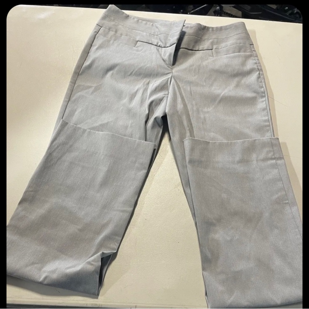 The Limited extra stretch Fit Women's 4 Gray Dress Pants Low Rise- New